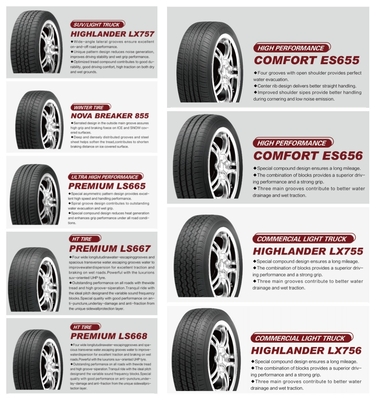 Pneumático de larga duración PCR 155/65R13 para las marcas chinas de neumáticos de automóviles COMFORT ES655