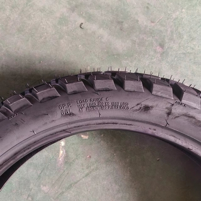Neumático de motocicleta sin tubo negro 110/90-17 con certificado Inmetro