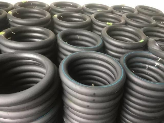 85 mm de ancho tubo interior de goma natural de motocicleta tubo del neumático del motor con alta flexibilidad