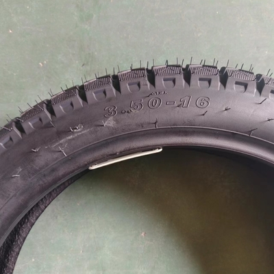 Qingdao vende neumáticos de caucho 3.50-16 neumáticos de motocicleta hechos de caucho natural de acero de nylon