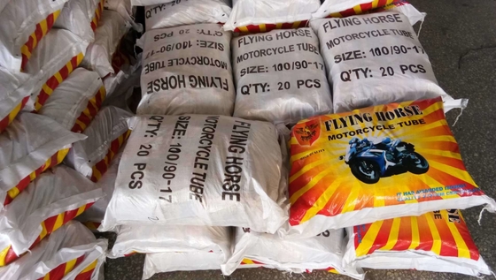 Tiempo de entrega 20 días Alta resistencia a la tracción 10.5 MPA Tubos interiores de caucho natural para motocicletas