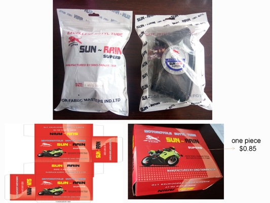 400 g tubo de neumático de motocicleta 2.50-18 para una mayor seguridad