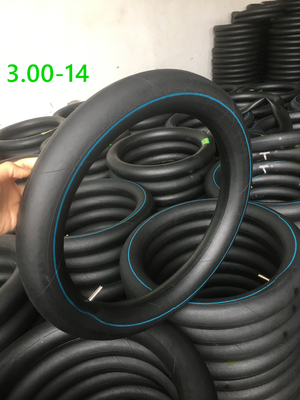 Tubos interiores de caucho natural para motocicletas 3.00-14 300x14 300*14 con resistencia de 8.5-9MPA