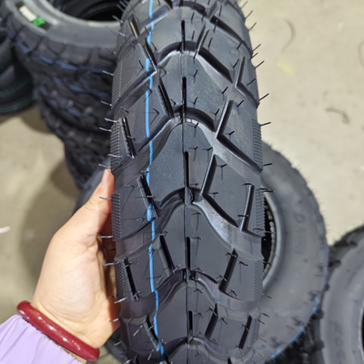 6pr/8pr Negro 3.50-10 neumático de motocicleta con una ISO9001 CCC DOT E-MARK dentro de su presupuesto