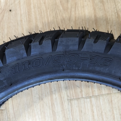 110/90-16 neumáticos para motocicletas con clasificación 6PR/8PR y servicio OEM aceptable