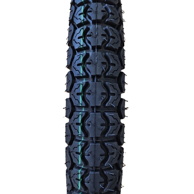 Pneumático de motocicleta de calle 3.00-17 con naturaleza estándar y razonable en color negro