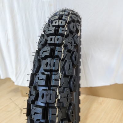 Materia prima Naturaleza caucho acero nylon TT/TL neumático de motocicleta 4.10-18