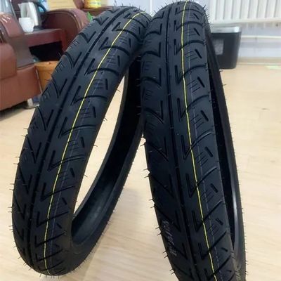 Pneumático deportivo doble sin tubo para motocicletas de todos los tamaños 90/90-18 con un contenido de caucho del 30% al 45%