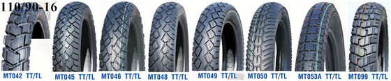 Pneus rápidos Motocicletas sin tubos Motocicletas Tamaños de neumáticos 110/90-10 Puerto de carga Puerto de Qingdao