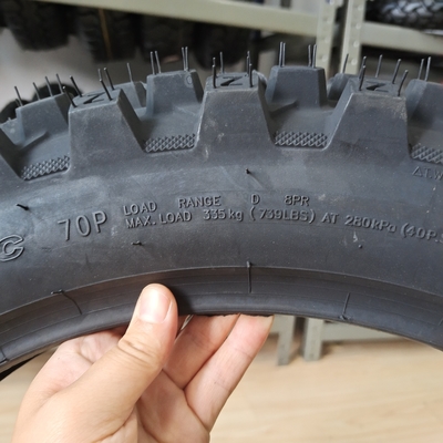MOTOCROSS 110100-18 neumáticos para motocicletas con materia prima natural de caucho y acero de nylon