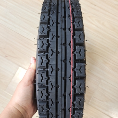 OEM aceptable 4.00-8 neumático de motocicleta para Egipto neumático de scooter en negro