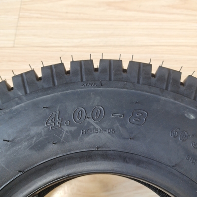 OEM aceptable 4.00-8 neumático de motocicleta para Egipto neumático de scooter en negro