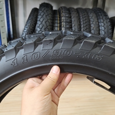 Ply Rating 6pr/8pr Super 110/90-16 TL TT neumático de caucho para motocicletas para el mercado de Venezuela