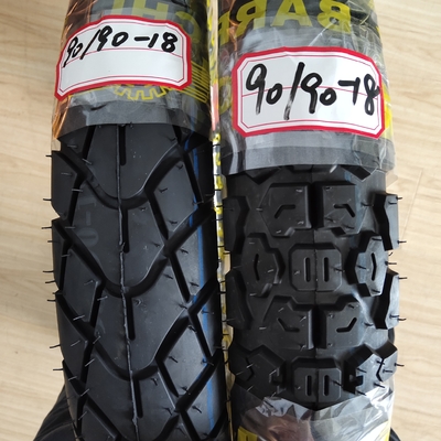 Tiempo de entrega 25-30 días Ruedas de motocicleta neumático 90/90-18 y tubo con OEM aceptable