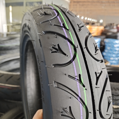 6pr/8pr Contenido de caucho Tipo de tubo neumáticos sin tubo para motocicletas 100/90-10 con competitivo