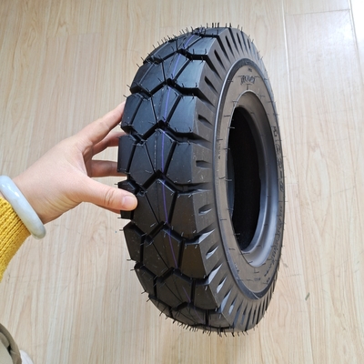 OEM Acceptable Pneumático de motocicleta Pneumático de alta velocidad 4.00-8 con caucho natural de acero de nylon