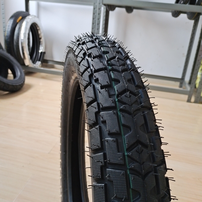 OEM aceptable 3.50-16 neumático de motocicleta neumático con materia prima natural de caucho acero nylon