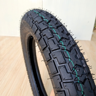 OEM aceptable 3.50-16 neumático de motocicleta neumático con materia prima natural de caucho acero nylon