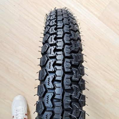 3.25-18 neumáticos de motocicleta negro sin tubos de con materia prima de la naturaleza caucho de acero nylon