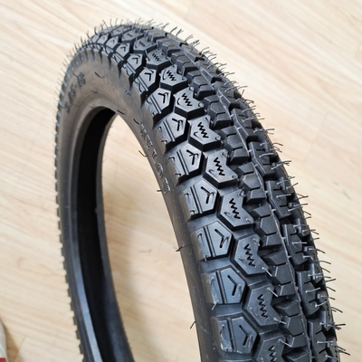 3.25-18 neumáticos de motocicleta negro sin tubos de con materia prima de la naturaleza caucho de acero nylon