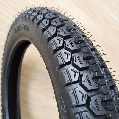 3.25-18 neumáticos de motocicleta negro sin tubos de con materia prima de la naturaleza caucho de acero nylon