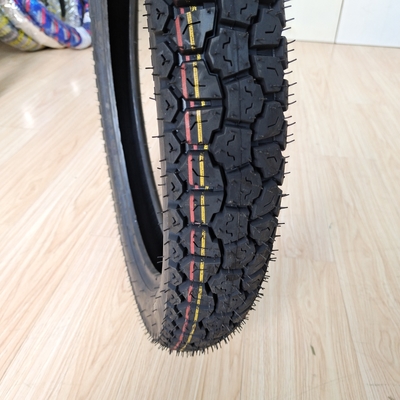 6PR/8PR Ply Rating 3.00-17 neumático de motocicleta hecho de caucho natural de acero nylon perfecto
