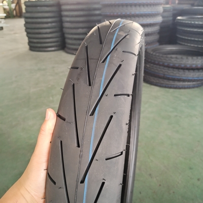 90/90-17 neumáticos para motocicletas con materia prima natural de caucho, acero, nylon