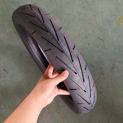 90/90-17 neumáticos para motocicletas con materia prima natural de caucho, acero, nylon