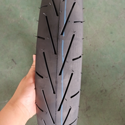 90/90-17 neumáticos para motocicletas con materia prima natural de caucho, acero, nylon