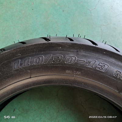 110/90-13 neumático de motocicleta neumático de nylon negro con clasificación 6pr/8pr