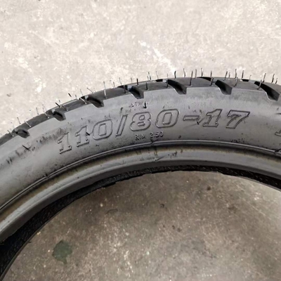 20000 KM de vida útil garantizada de las llantas sin tubo para motocicletas 110/80-17 para su reemplazo