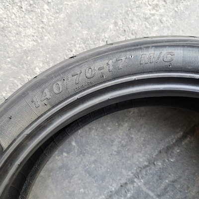 6pr/8pr neumático sin tubo para motocicletas 140/70-17 con OEM aceptable y Ply Rating 6pr/8pr