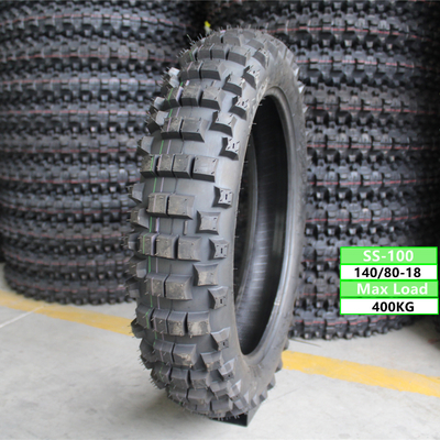Neumático para todo terreno 140/80-18 140/80/18 140 80 18 Neumático para motocicleta de caucho china 18 pulgadas