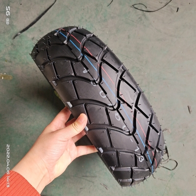 130/60-13 TL neumático sin tubo de caucho para motocicletas con carcasa y contenido de caucho del 35% al 55%