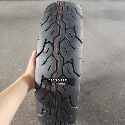 130/90-15 Bajaj Boxer Pneumático para motocicletas 6PR/8PR Fabricado por la propia empresa con contenido de caucho del 35% al 55%