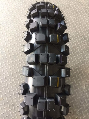 Tubos superiores y interiores para bicicletas de tierra fuera de la carretera de patrón cruzado de motocicleta 45% contenido de caucho