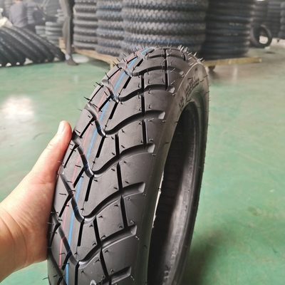 90/90-12 Ruedas y accesorios de neumáticos de motor Casca de neumáticos de caucho natural para la eficiencia