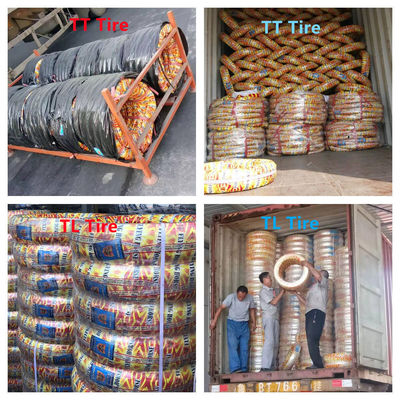 20000 KM de trabajo de la vida neumático de moto 2.75-17 47 L con diseño de patrón profundo de Maggion