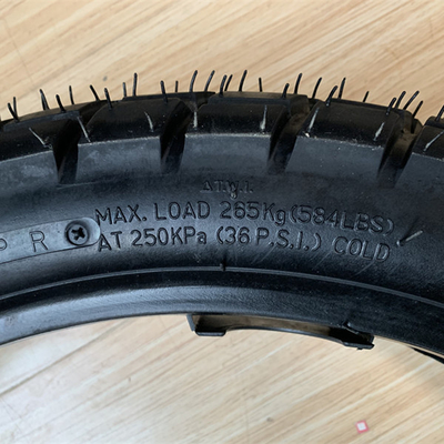 Tamaño de neumático 120/80-18 neumáticos de motocicleta de alta resistencia a la tracción para clientes de Bolivia