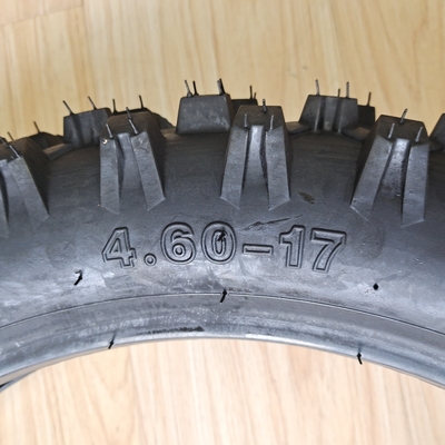 4.60-17 TL Pneumáticos para motocicletas de todo terreno Suministro de piezas de repuesto de caucho para automóviles