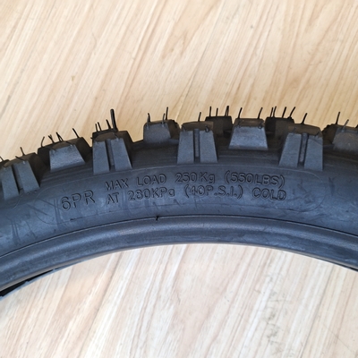 6pr/8pr Gran agarre 3.00-21 Moto Cross neumático trasero TL neumático de motocicleta con OEM aceptable