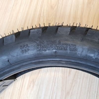 110/90-16 neumáticos para motocicletas 6PR neumáticos sin tubo para motocicletas con OEM aceptable