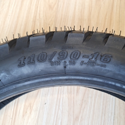 110/90-16 neumáticos para motocicletas 6PR neumáticos sin tubo para motocicletas con OEM aceptable