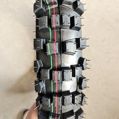 Pneumático de motocicleta sin tubo de nylon de caucho natural directo 4.10-18 para ruedas y neumáticos de motocicleta
