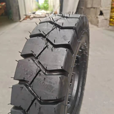 5.00-8 neumático de motocicleta con materia prima natural de caucho de acero de nylon