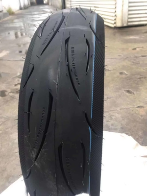 neumático de motocicleta de caucho natural neumático sin tubos 140 60 17 OEM aceptado