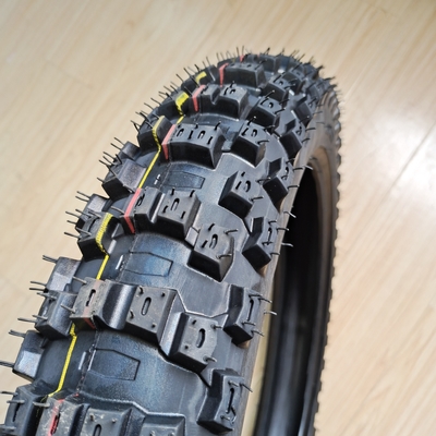 Pneumático de motocicleta sin tubo de nylon 80/100-19 para el mercado africano y para su sustitución/reparación