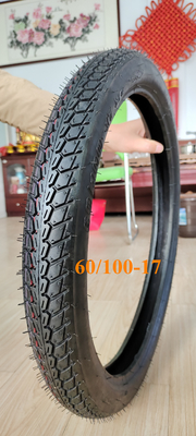 6 PR Ply Rating Peso pesado 60/100-17 neumático de motocicleta para su motocicleta