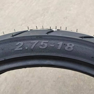 2.75-18 neumáticos para motocicletas con alta tasa de caucho natural y entrega en el puerto de Qingdao