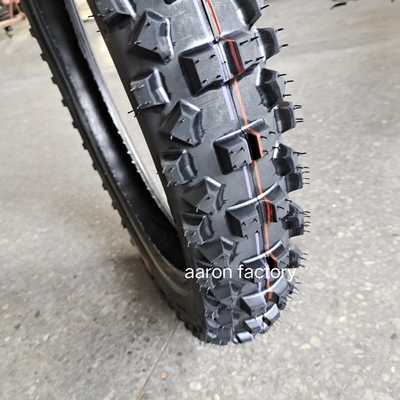 110/90-19 y 80/100-21 neumáticos para motocicletas fuera de carretera para el transporte del puerto de Qingdao